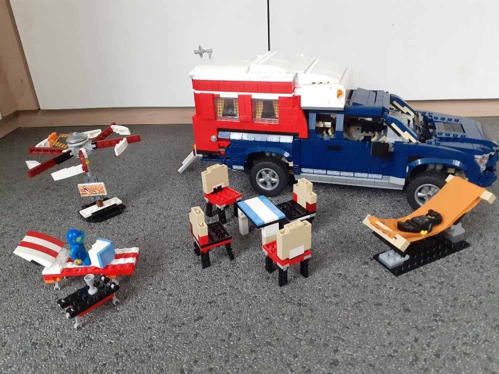 Lego 10220 - 10265 Pickup and cabin