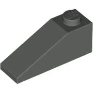 Brick Sloped 33° 3 x 1 / Dark Gray
