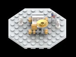 Apollo Lunar Rover (1:110 scale - as Saturn V)