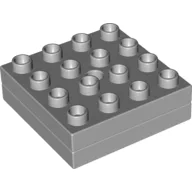 Duplo Turntable, 4 x 4 / Light Bluish Gray