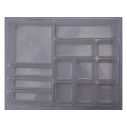 Storage / Sorting Tray, Dacta, 13 Compartment for Dacta Small Bin / Trans-Clear