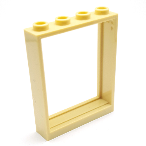 Lego Door Frame 1 x 4 x 4, Holes (Lift) / Tan