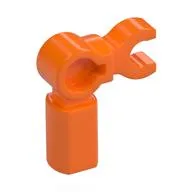 Bar Holder with Clip and 90° Angle (Mechanical Leg) / Orange