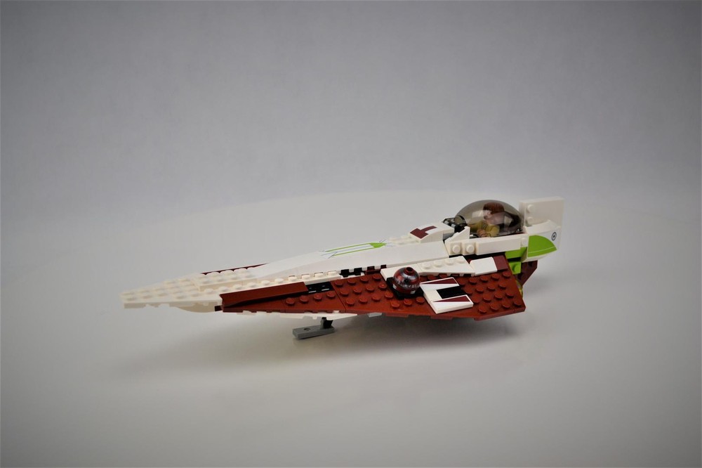 Lego Movie Accurate Jedi Starfighter With Hyperdrive Ring 75191