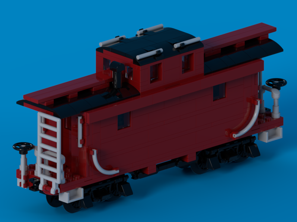 Lego D&RGW/RGS Narrow Gauge Caboose