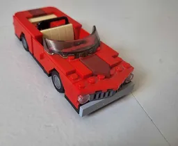 Red Lowrider inspired car