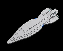 1:4464 scale mediator class Battlecruier