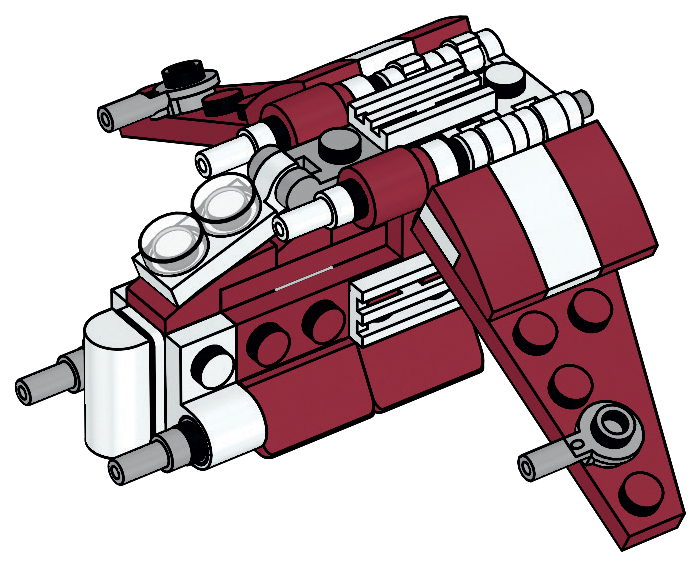 Lego Republic Gunship