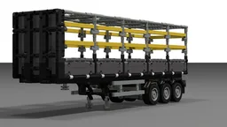 mack scale tarpaulin trailer