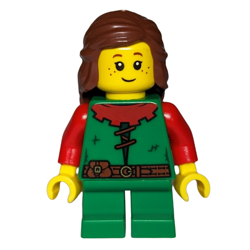 Lego Forestgirl, Short Green Legs
