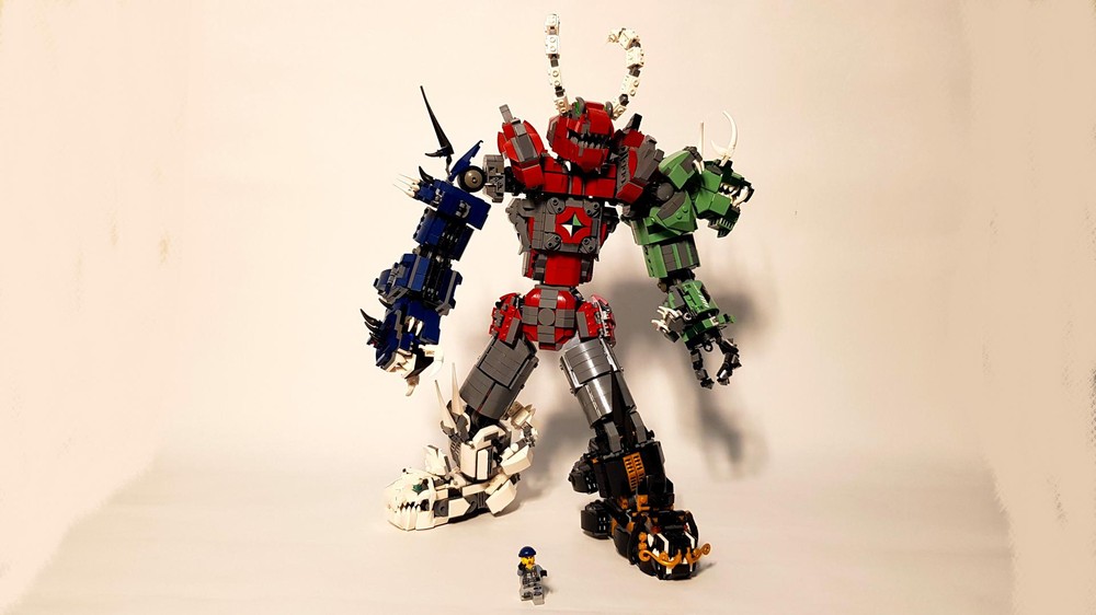 Lego Dragon Combiner Mech