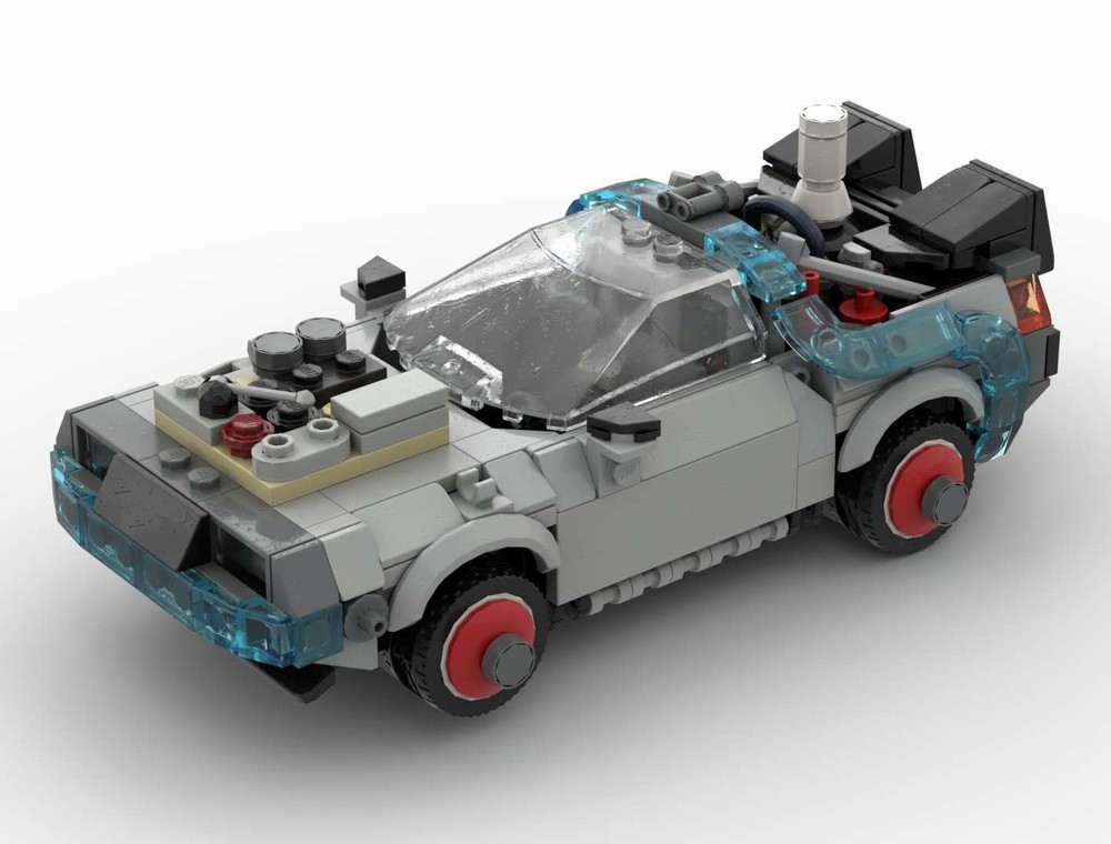 Lego 77256 Delorean modification part 3 1955 version
