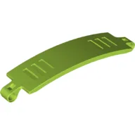 Technic Panel Curved 3 x 13 / Lime