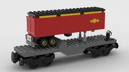 Flatbed with reefer trailer