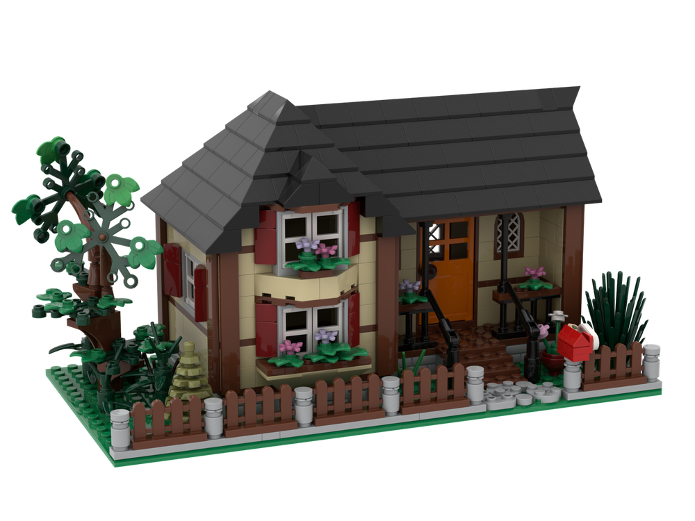 Lego K-Town - Country House "Black Forest" - City Building