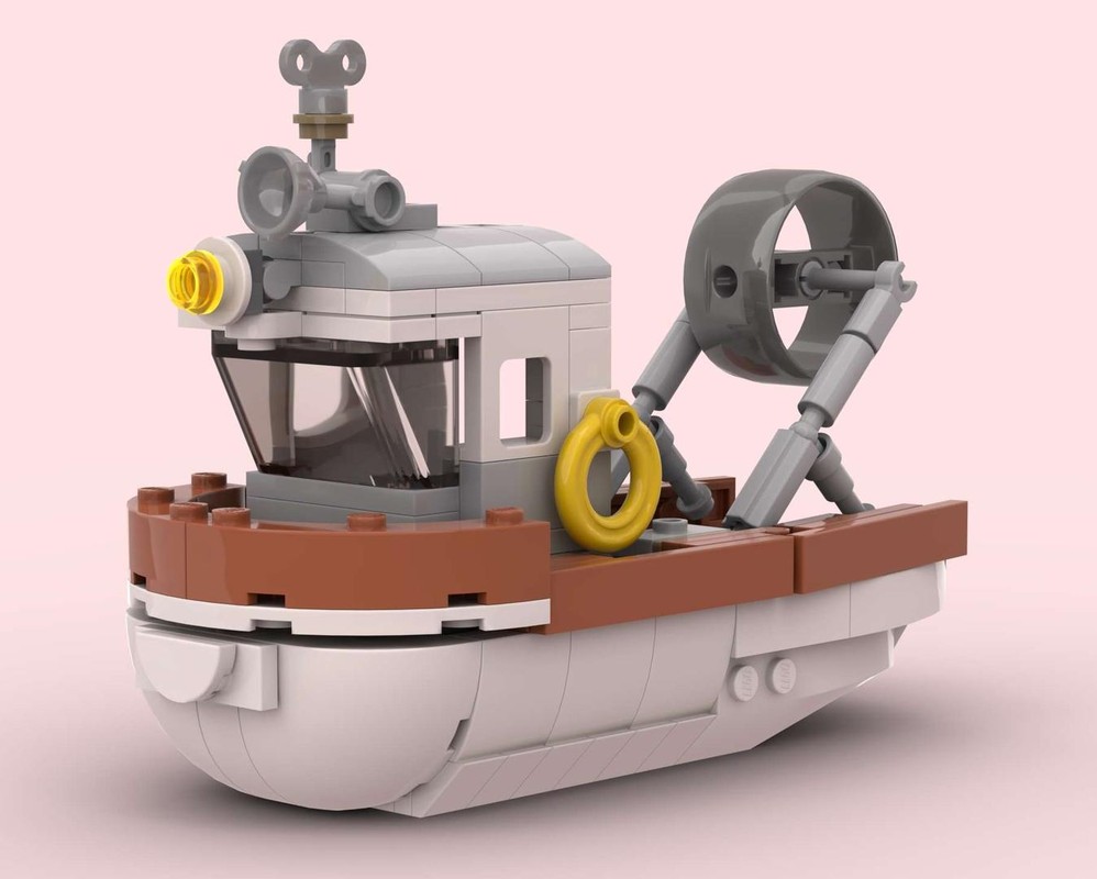 Lego Fishing vessel