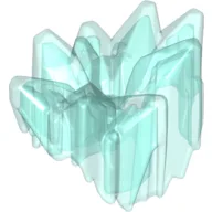 Large Figure Armor, Crystal Cluster / Trans-Light Blue