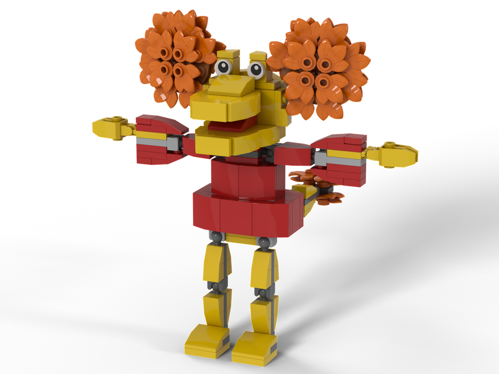 Lego Fraggle Rock Figure - Red Fraggle (Vips)