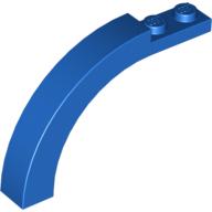 Lego Brick Arch 1 x 6 x 3 1/3 Curved Top / Blue
