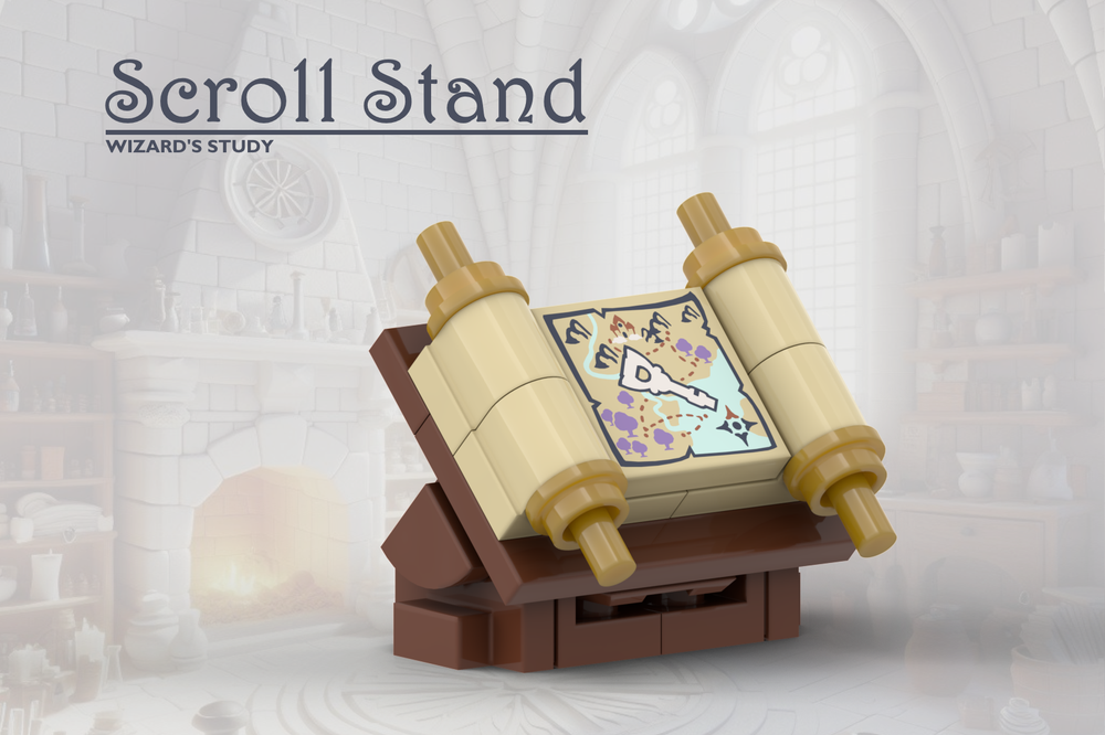 Lego Scroll Stand