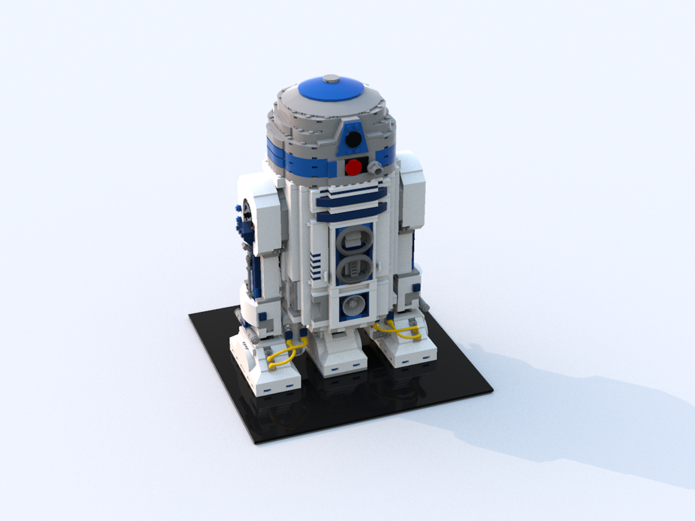 Lego UCSR2D2 Modded Head