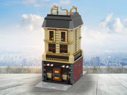 Modular Old style house decorated with a bit of gold