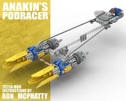 Anakin’s Podracer set 75258 MOD