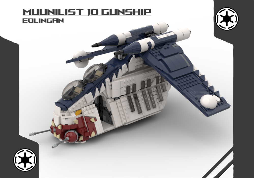 Lego Republic Gunship - Muunilist 10