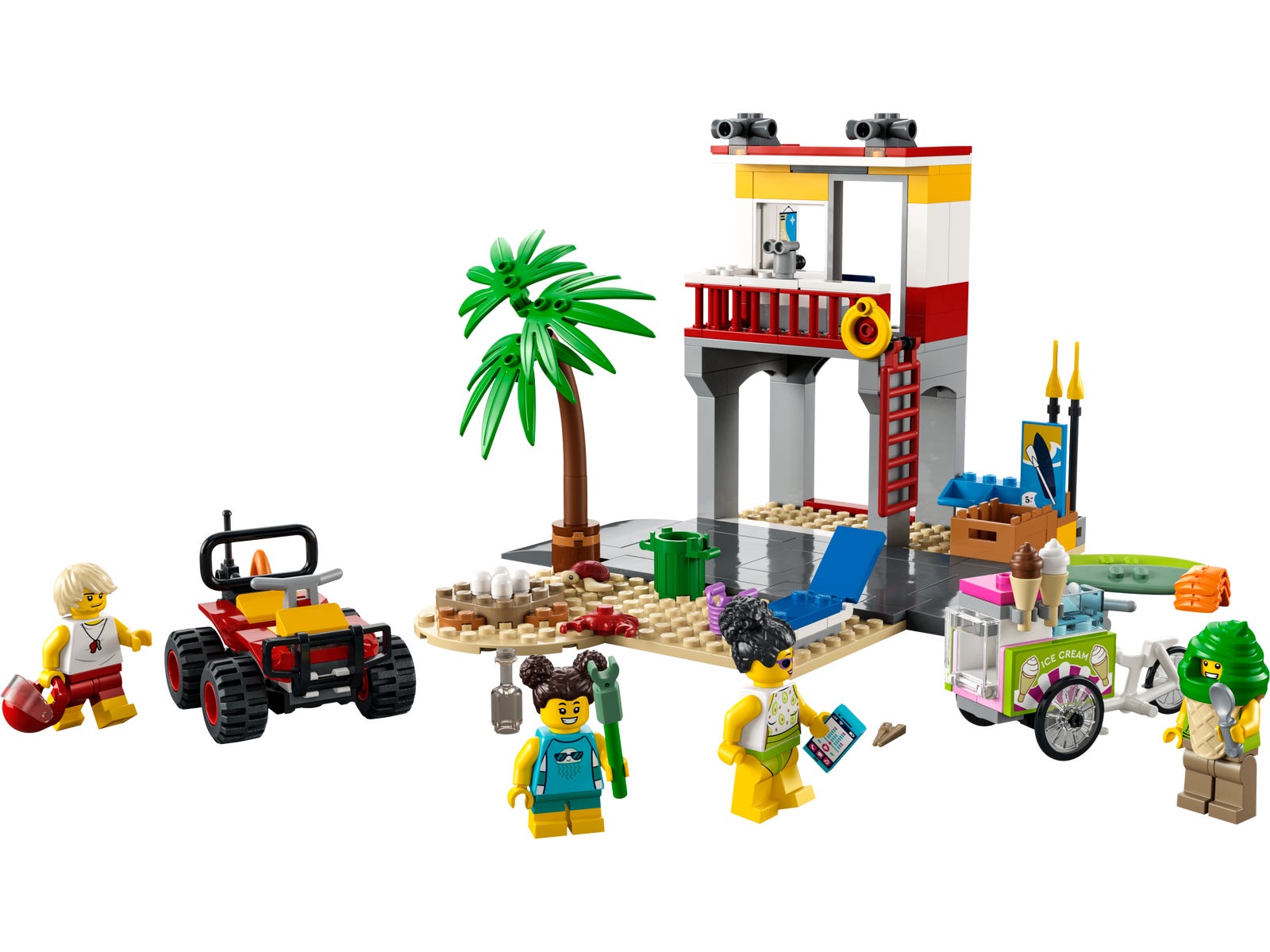Lego Beach Lifeguard Station