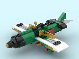 Holiday Fighter Plane - 40700 Alternative Build
