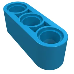 Technic Beam 1 x 3 Thick / Dark Azure