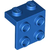 Bracket 1 x 2 - 2 x 2 / Blue