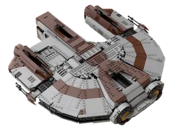 Ebon Hawk Dynamic-class freighter KOTOR (Minifig Scale)