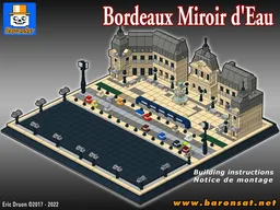 RB - Bordeaux Miroir d'Eau micro model