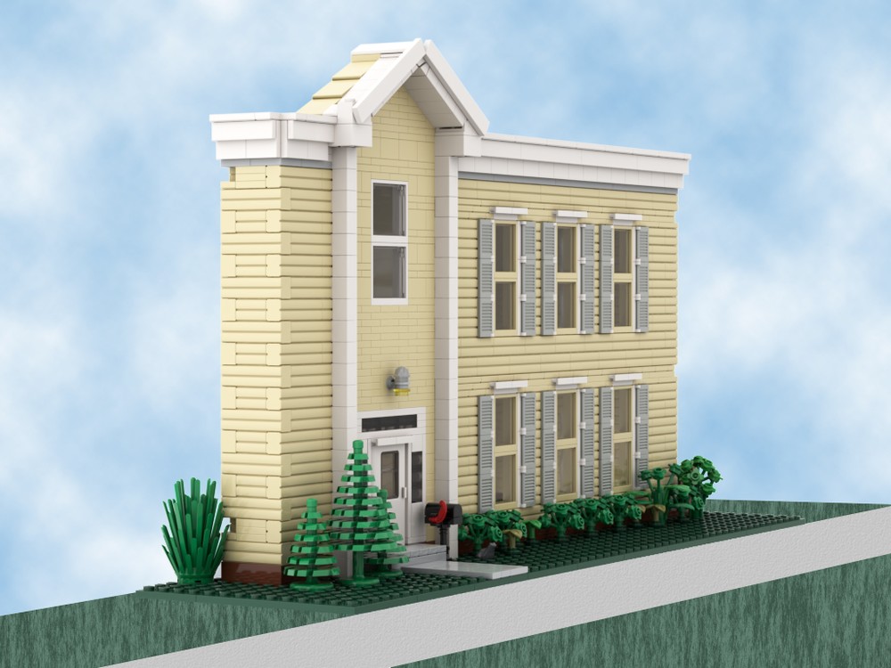 Lego Skinny House