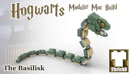 Harry Potter Minifigure Scale Basilisk