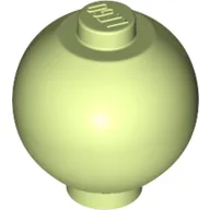 Brick Round 2 x 2 Sphere with Stud [Plain] / Yellowish Green