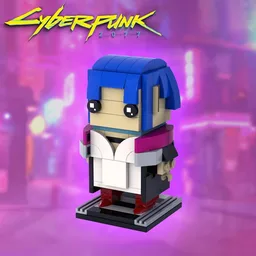 Evelyn , Cyberpunk 2077 - Brickheadz