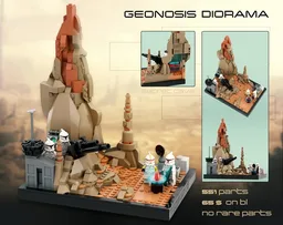 Geonosis Clone Base Diorama