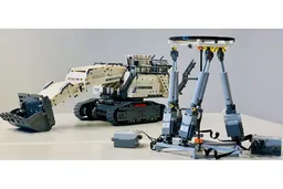 LEGO Technic Hexapod with kinematics