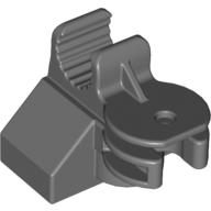 Lego Duplo Digger Bucket Arm Holder, Pivot Joint / Dark Bluish Gray