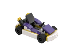 Waluigi's kart (Minifig scale)