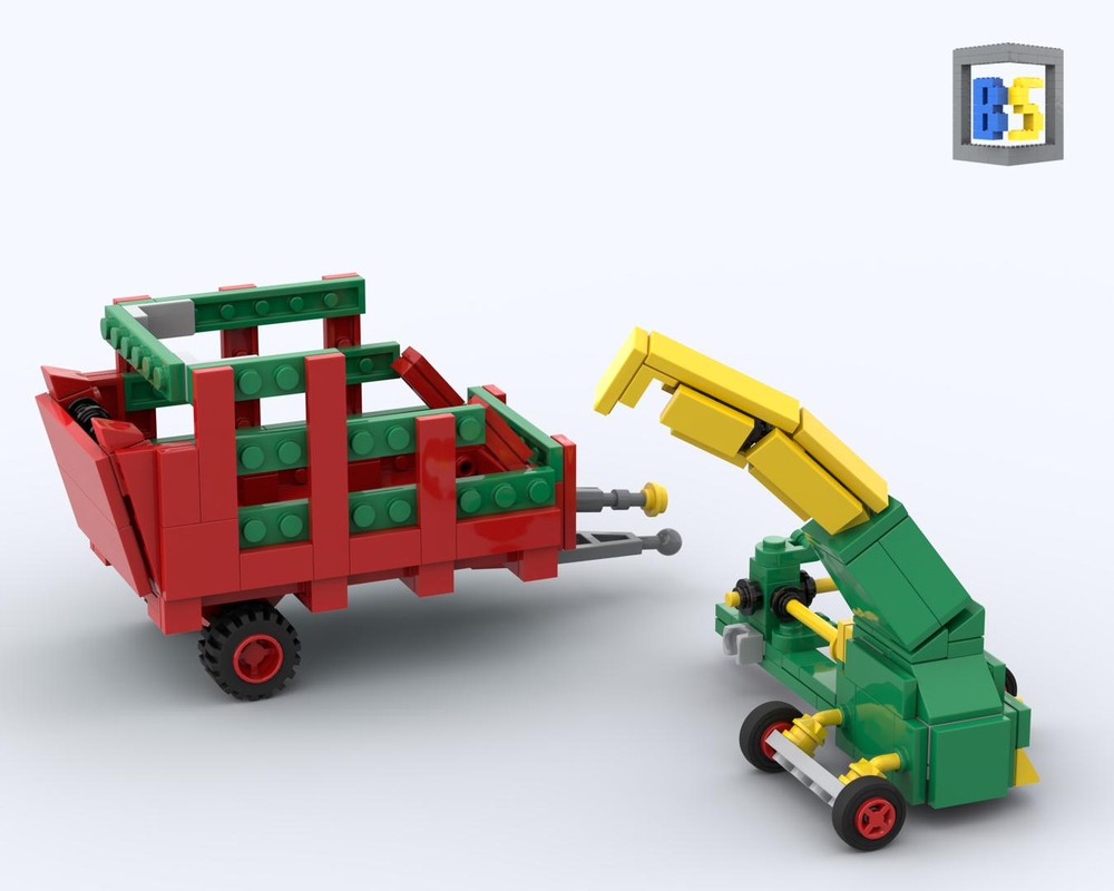 Lego Forage Harvester and -Wagon