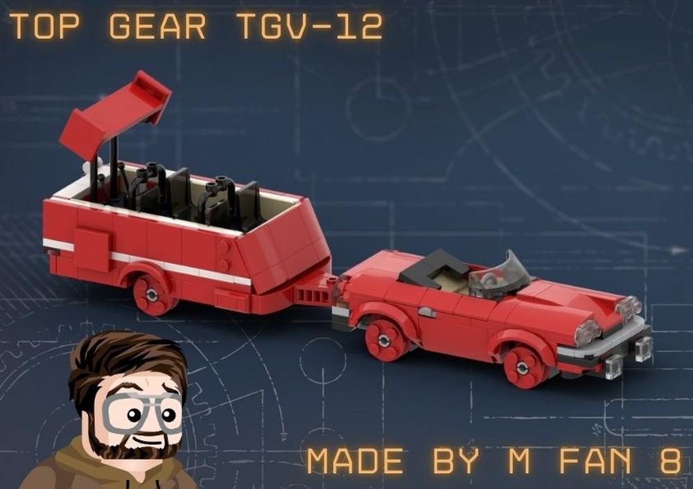 Lego Clarkson's TGV-12 - TopGear UK Series