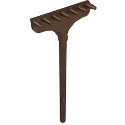 Fabuland, Equipment Rake / Brown