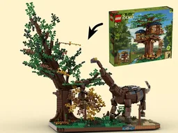 21318 Dinosaur diorama (minifig scale)