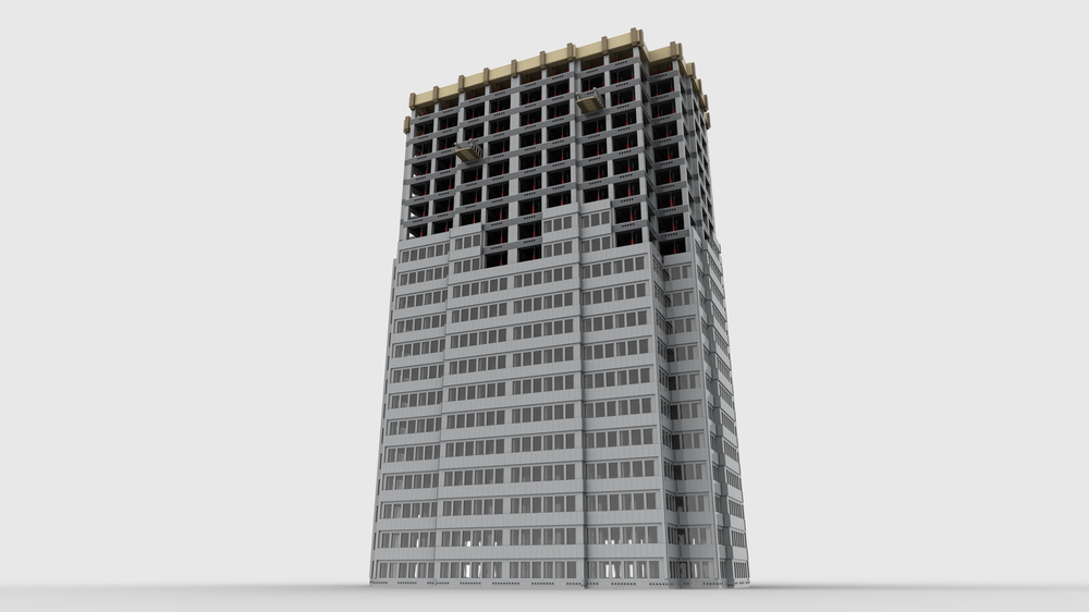 Lego MOC | City | High Rise (for renders)