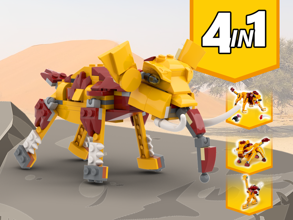 Lego 31112 Elephant Alternative Build