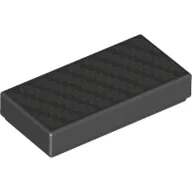 Tile 1 x 2 with Carbon Fiber Print