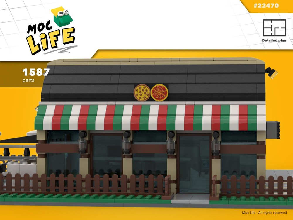 Lego Italian restaurant